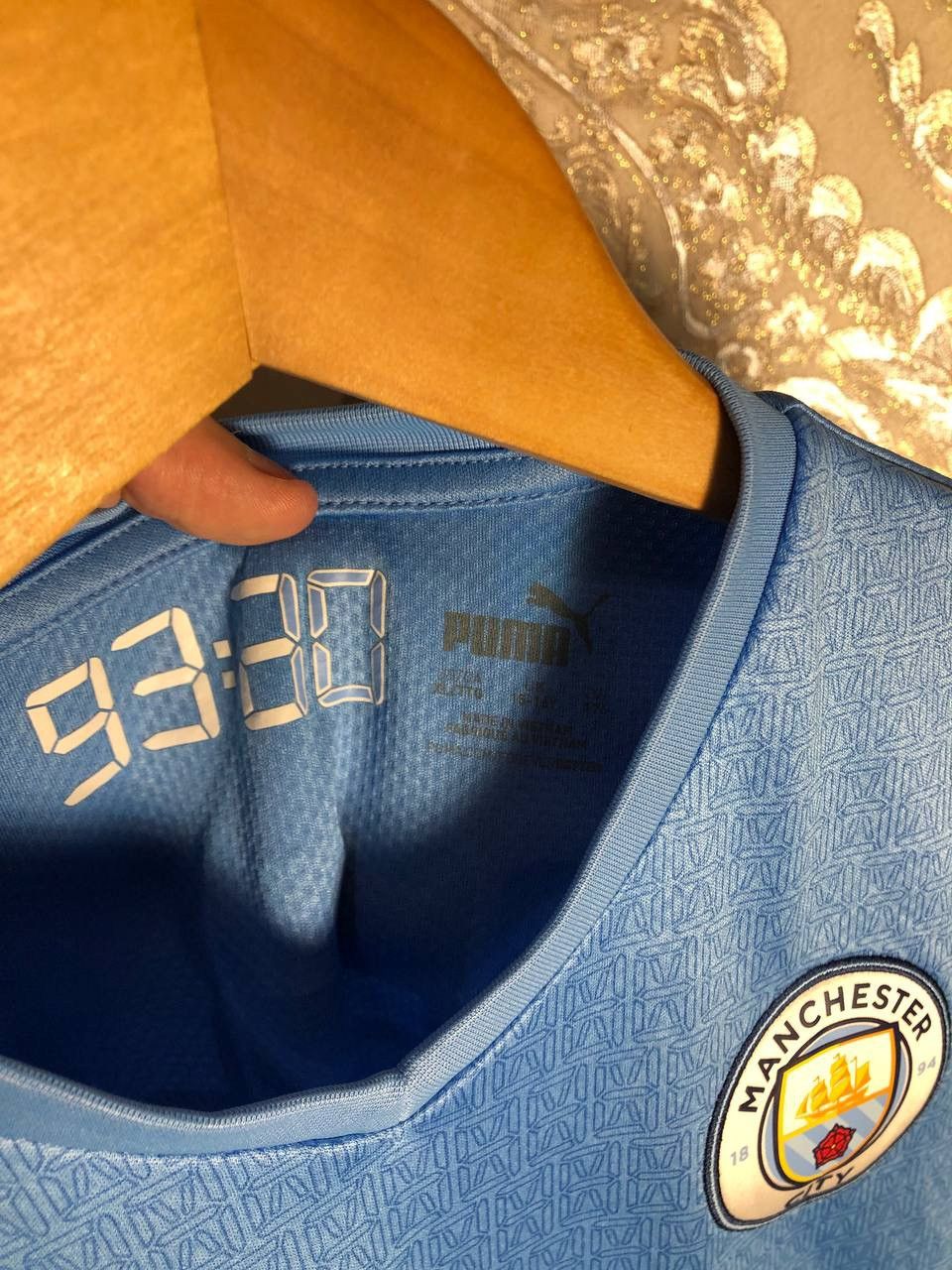 Puma VINTAGE PUMA FC MANCHESTER CITY ENGLAND SOCCER JERSEY Y2K Size US S / EU 44-46 / 1 - 5 Thumbnail