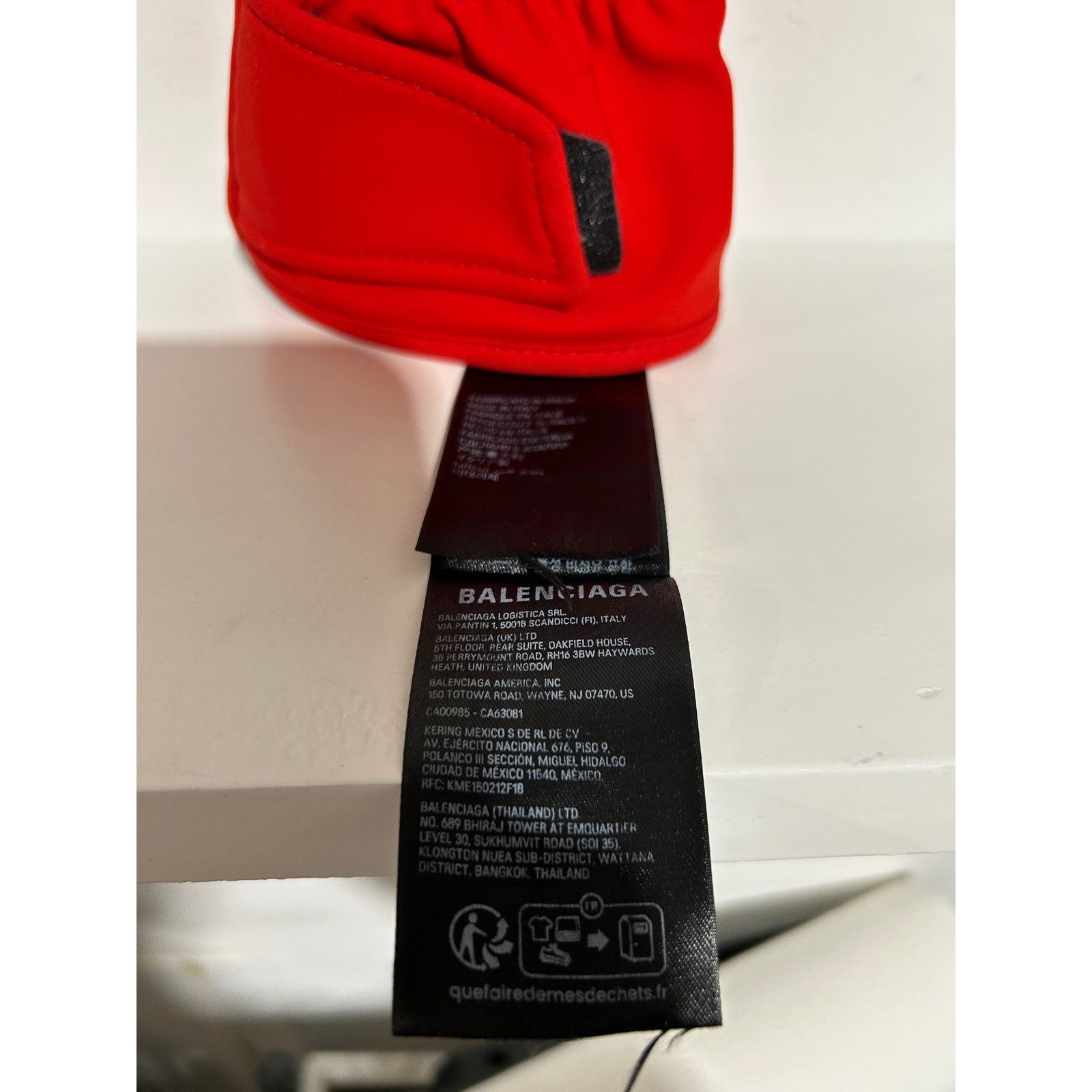 Balenciaga BALENCIAGA RED SKI GLOVES Size ONE SIZE - 6 Thumbnail