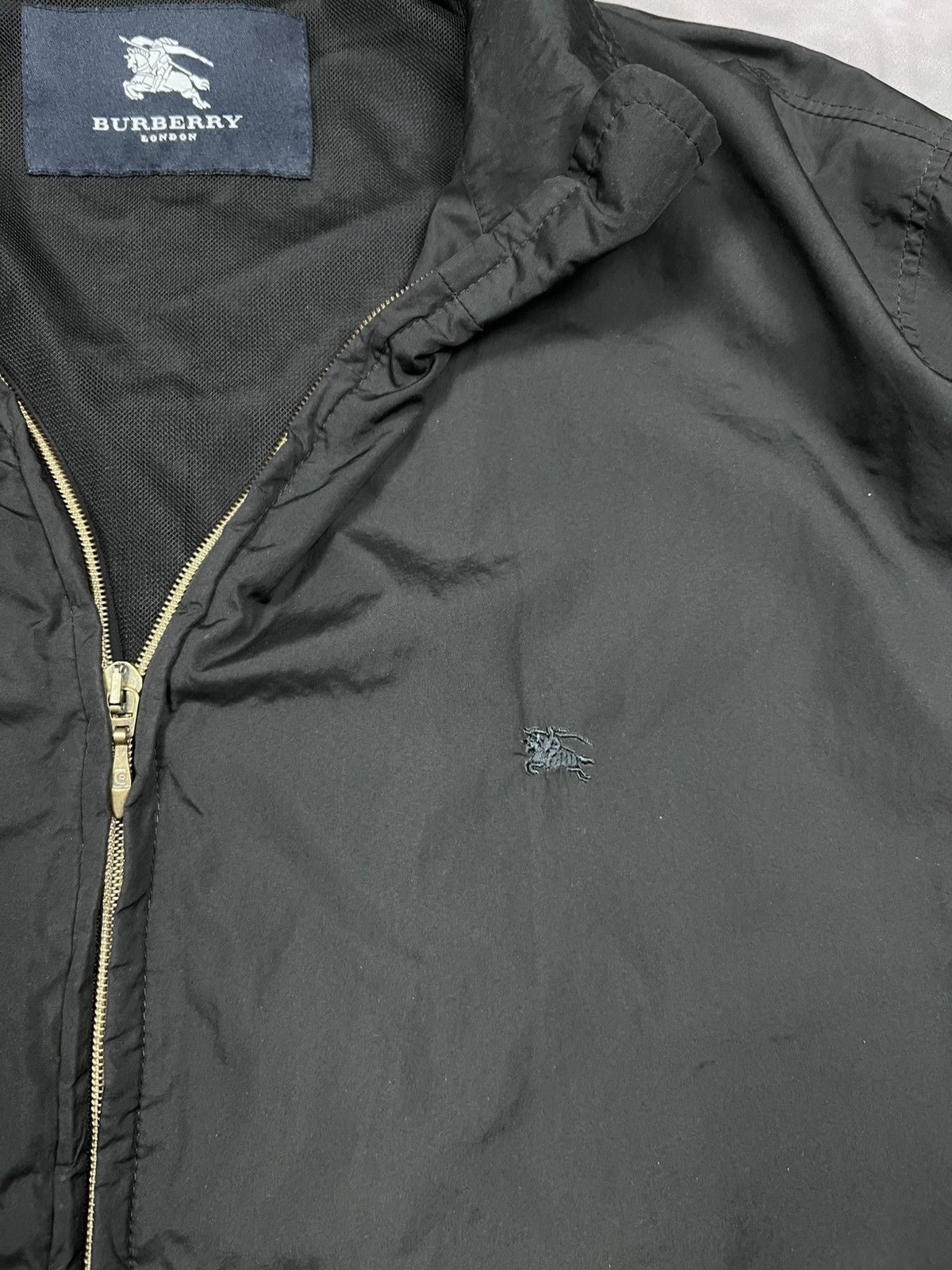 Burberry Prorsum Vtg Burberry London Men’s Black Jacket Windbreaker Size L/XL Size US L / EU 52-54 / 3 - 6 Thumbnail