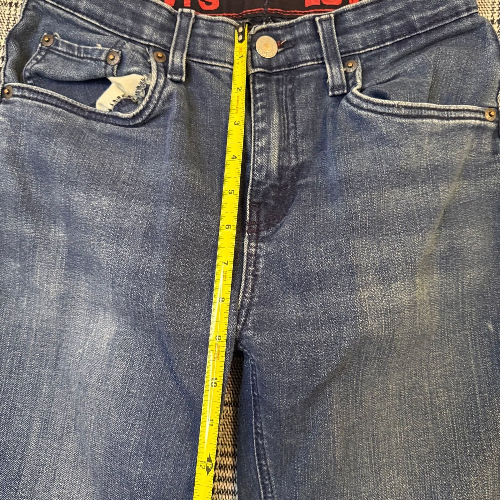 Levi's Levi's 514 Men's Jeans Blue Denim Straight Fit Size 28x30 Size US 28 / EU 44 - 5 Thumbnail