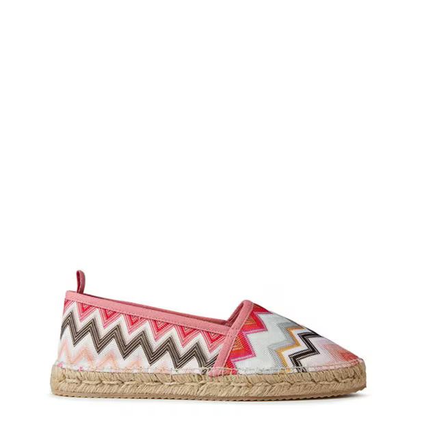 Missoni o1g2r1mq1124 Chevron Espadrilles in Multicolor Size US 6 / IT 36 - 1 Thumbnail