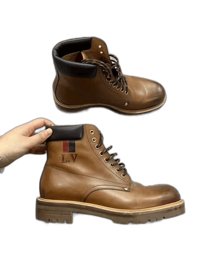 Louis Vuitton High-Top Leather Boots from LV-yf Size US 7.5 / EU 40-41 - 1 Thumbnail