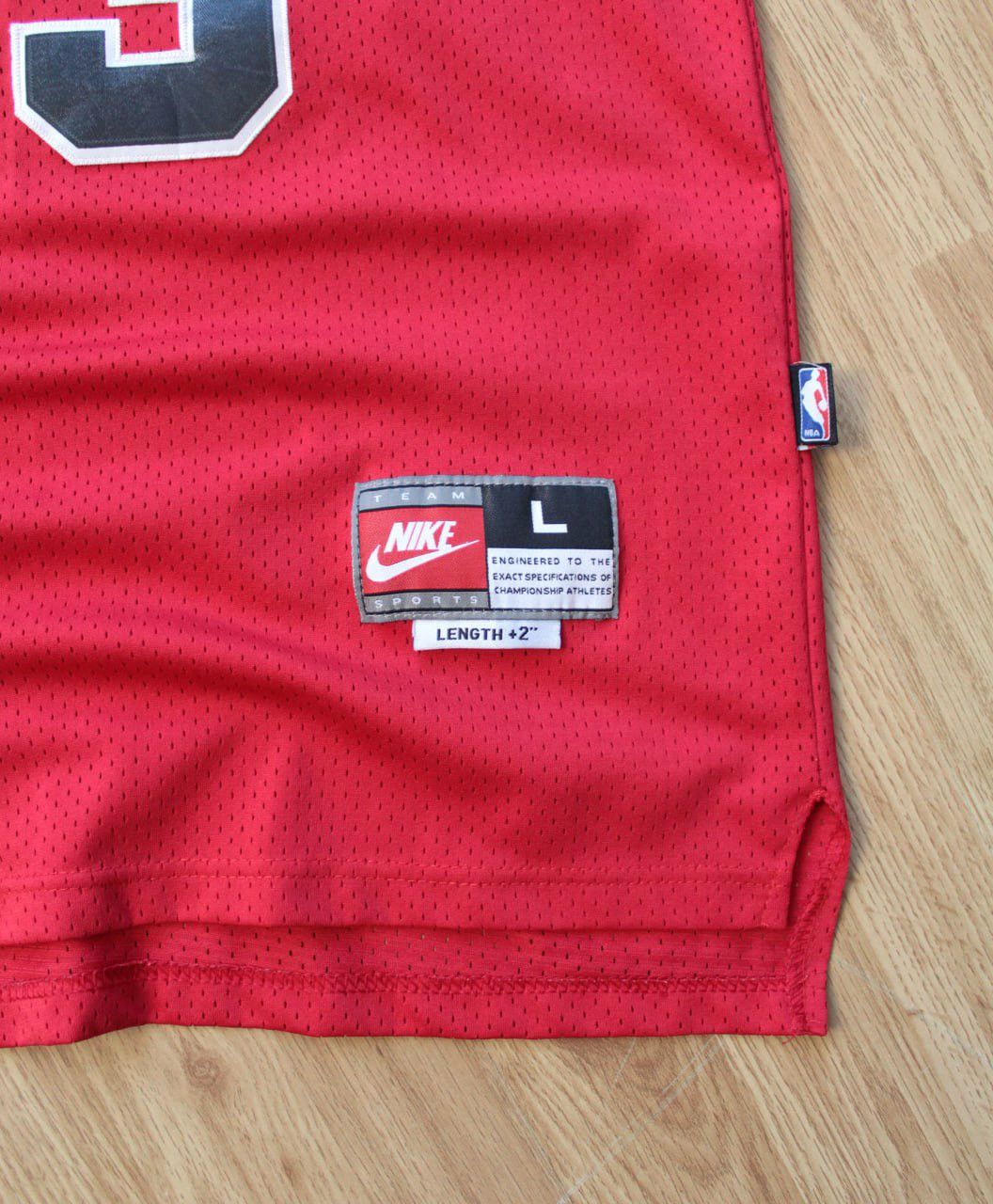 NBA 🔥 90s Chicago Bulls 23 Jordan Nike NBA Jersey Shirt Size US L / EU 52-54 / 3 - 3 Thumbnail