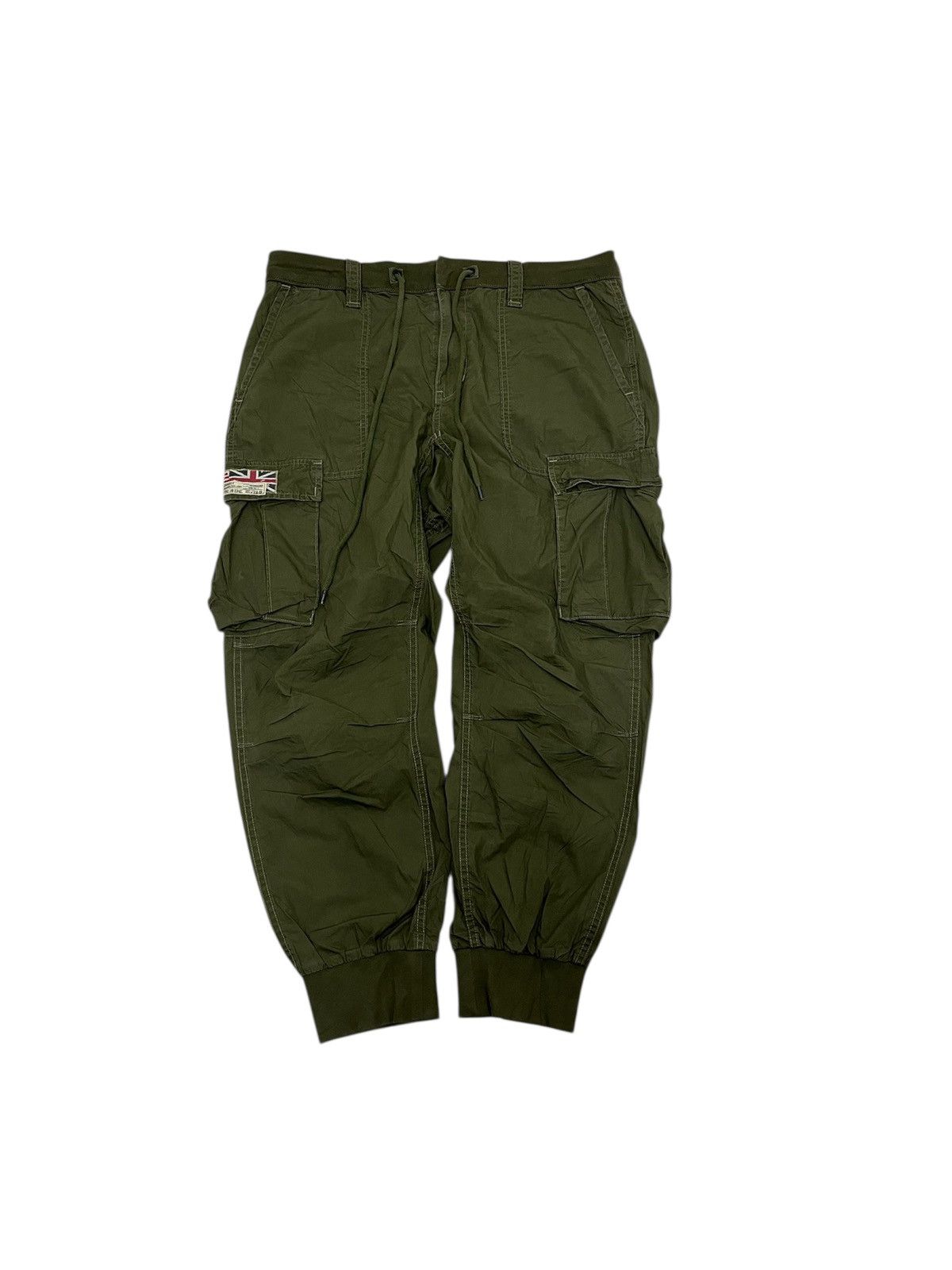 Ralph Lauren Denim and Supply Cargo Jogger Pants Army Green