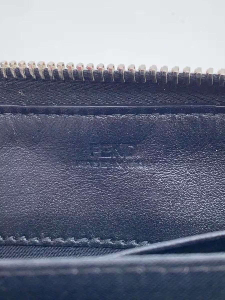 Fendi Fendi Leather Studs Long Wallet Black Size ONE SIZE - 3 Thumbnail