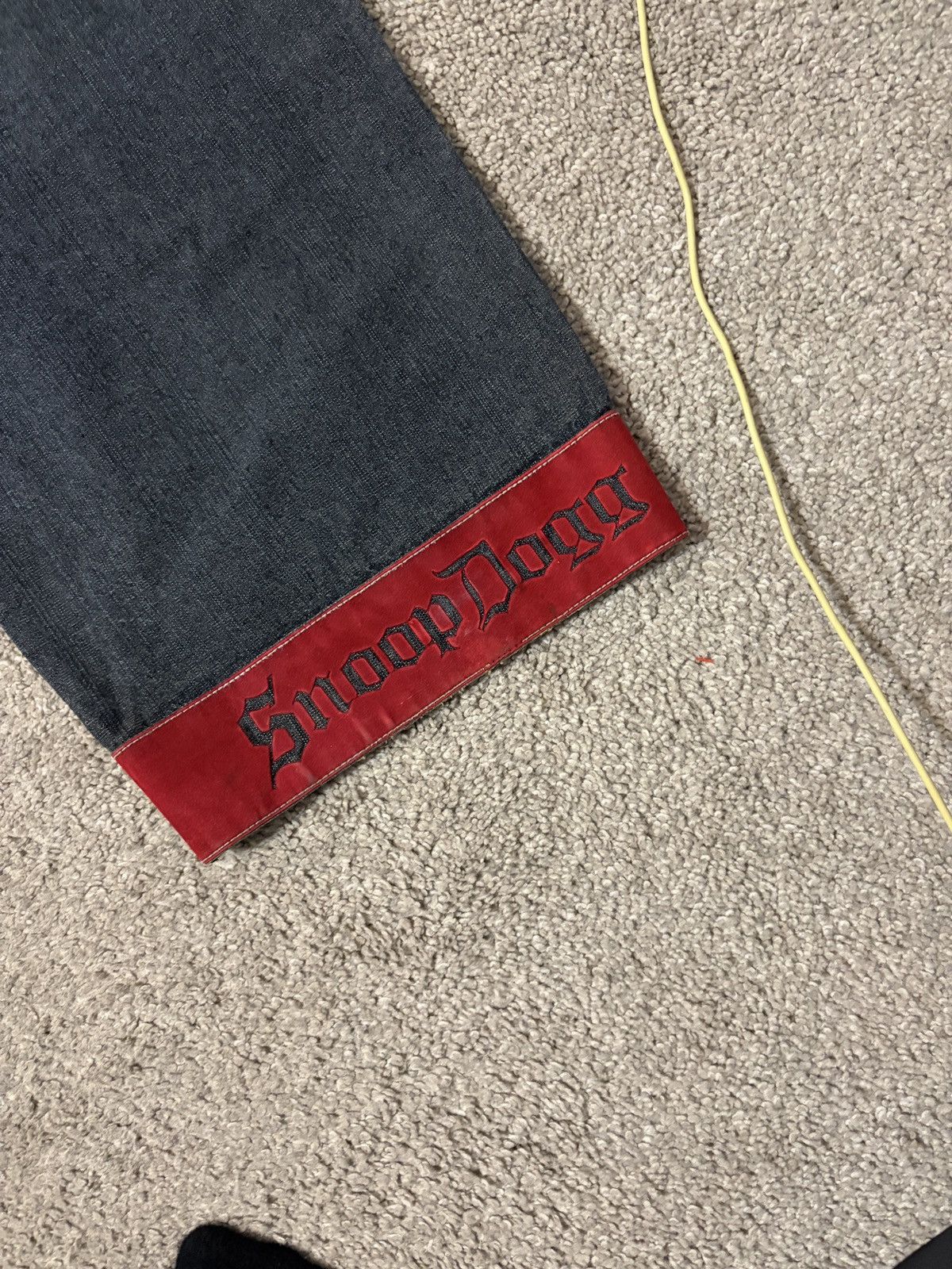 Snoop Dogg Vintage Y2K Snoop Dogg Baggy Embroidered Jeans Size 38/33 Size US 38 / EU 54 - 13 Thumbnail