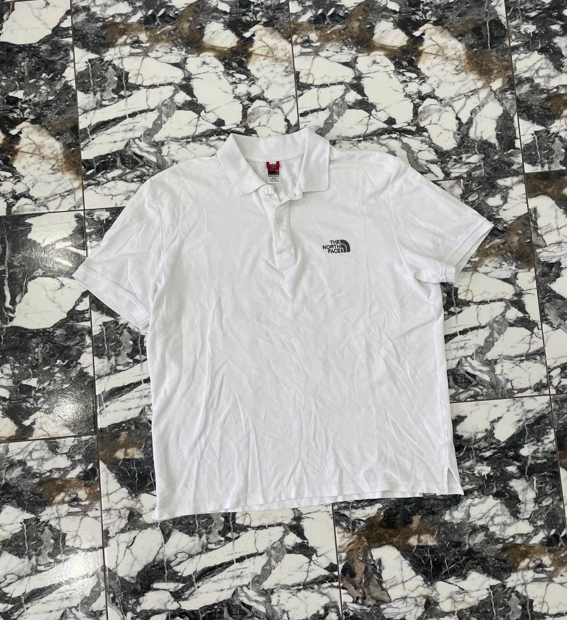 The North Face Mens White North Face Polo Shirt Size XL Size US XL / EU 56 / 4 - 2 Thumbnail