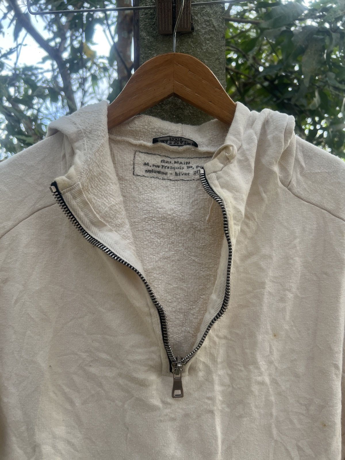 Balmain Vintage Balmain Zipper Hoodie Size US M / EU 48-50 / 2 - 13 Thumbnail