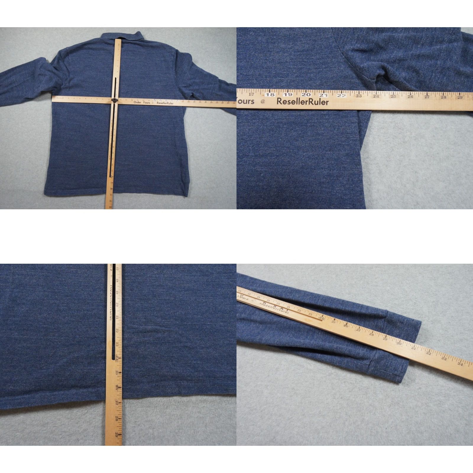 Polo Ralph Lauren VINTAGE Polo Ralph Lauren Shirt Mens 2XL Blue Long Sleeve Slim Fit Preppy Collared Polo Shirt Mens 2XL Blue Long Sleeve Slim Fit Preppy Collared Size US XXL / EU 58 / 5 - 8 Thumbnail