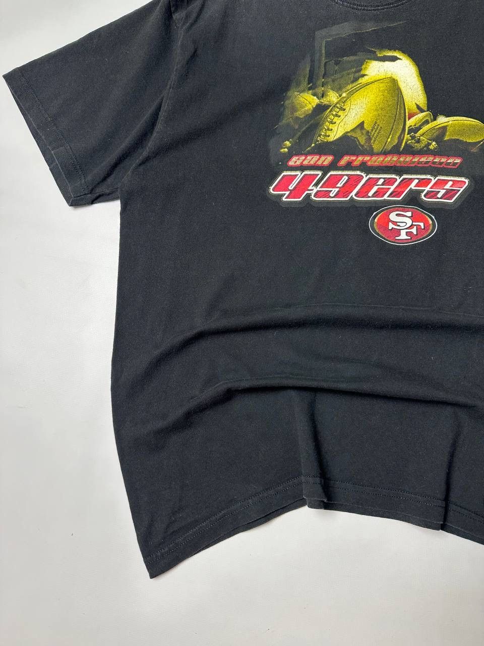 NFL Vintage San Francisco 49ers Ball T Shirt Size US XL / EU 56 / 4 - 2 Thumbnail