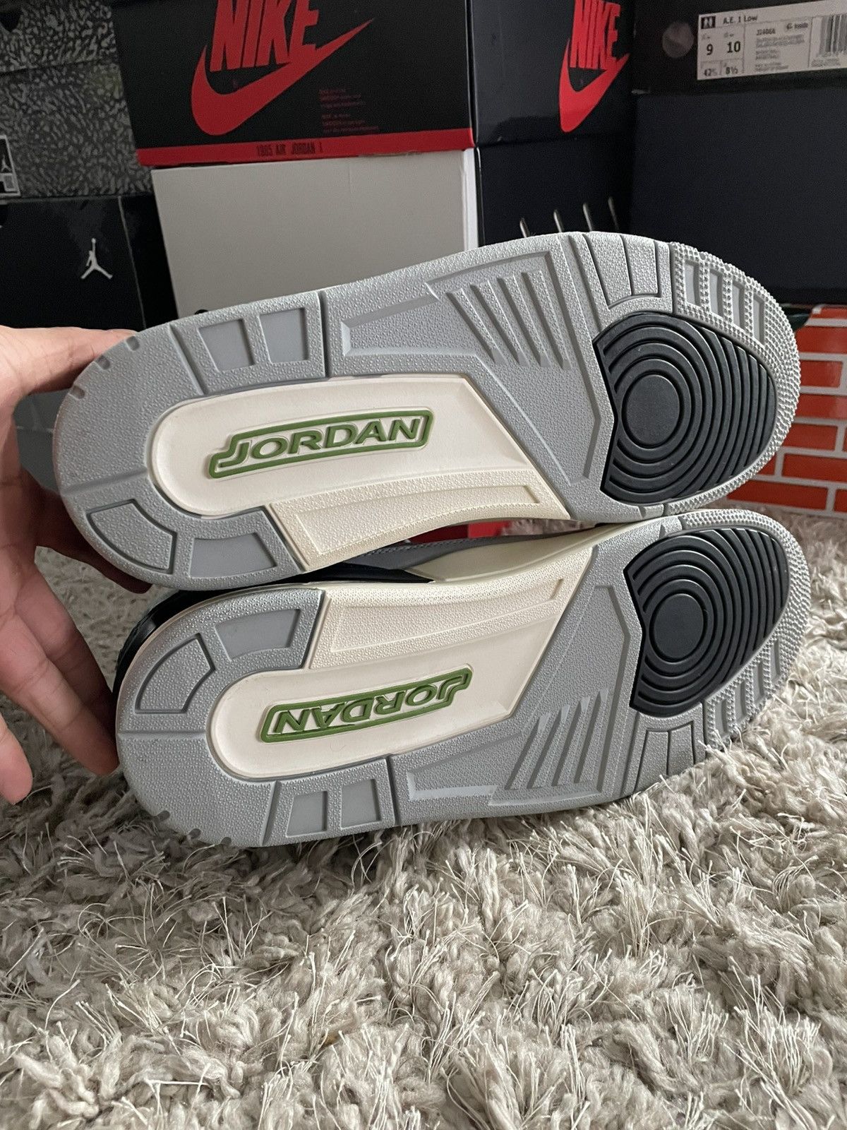 Jordan Brand Jordan 3 Chlorophyll Size US 13 / EU 46 - 7 Thumbnail