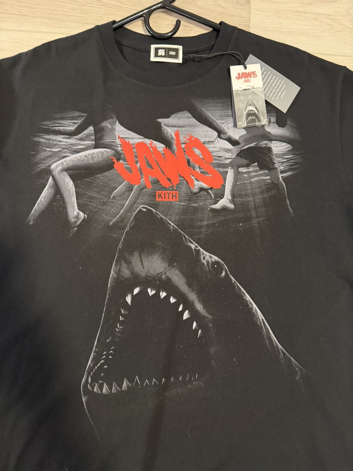 Kith Kith x JAWS Underwater Vintage Tee Size US L / EU 52-54 / 3 - 2 Thumbnail