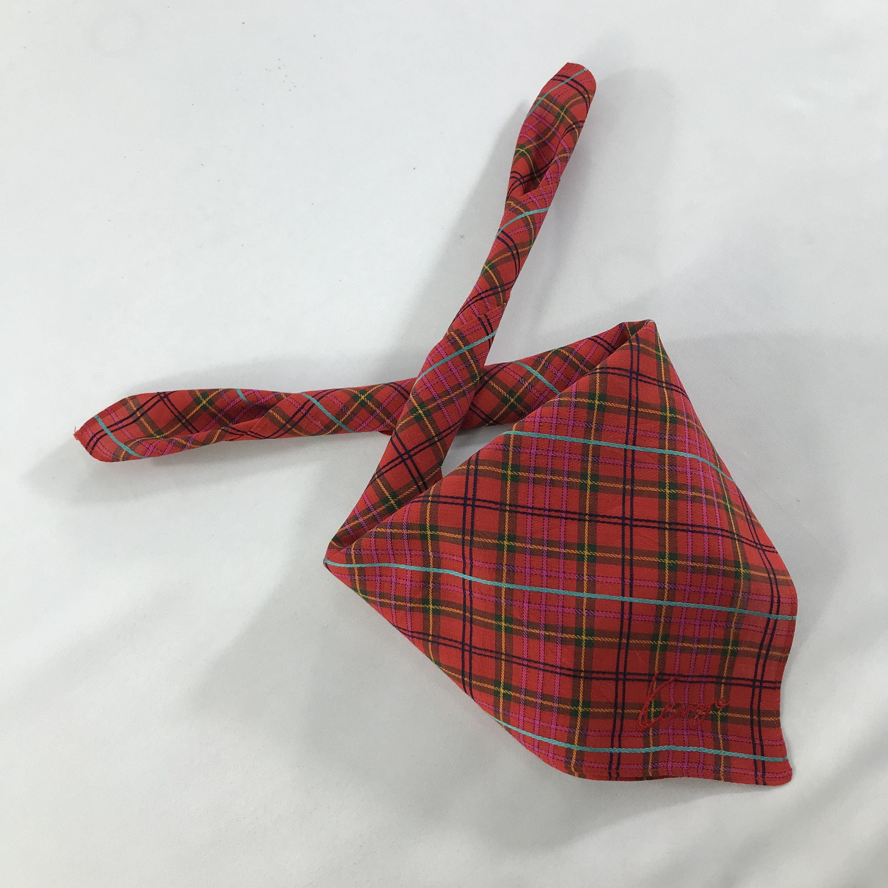 Kenzo × Vintage Kenzo Bandana / Handkerchief / Neckerchief - S1533 Size ONE SIZE - 4 Thumbnail