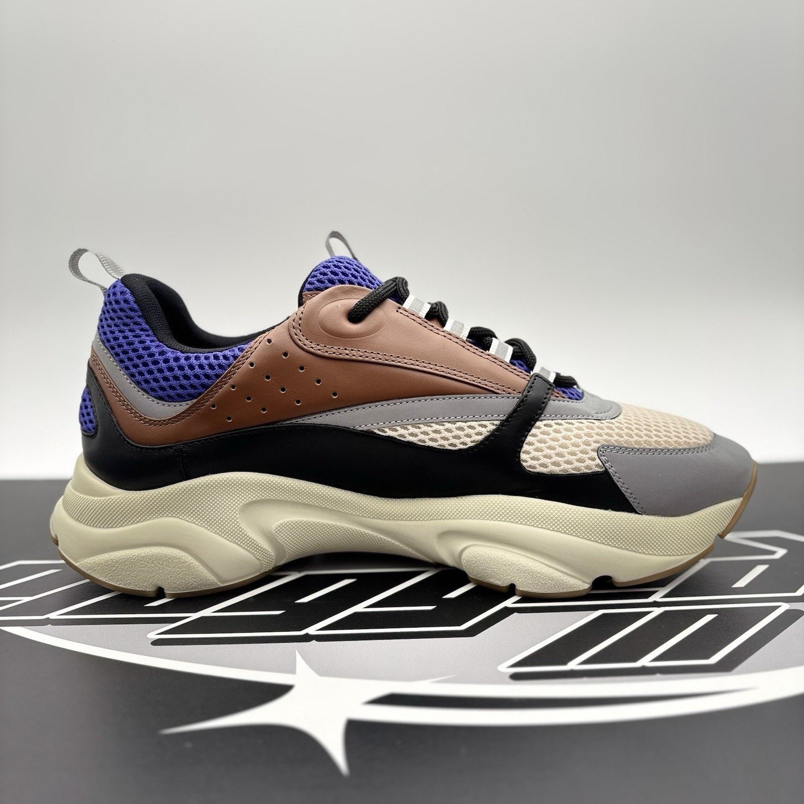 Dior Dior B22 Sneaker ' Coffee Violet ' | SUPER CLEAN! Size US 13 / EU 46 - 13 Thumbnail