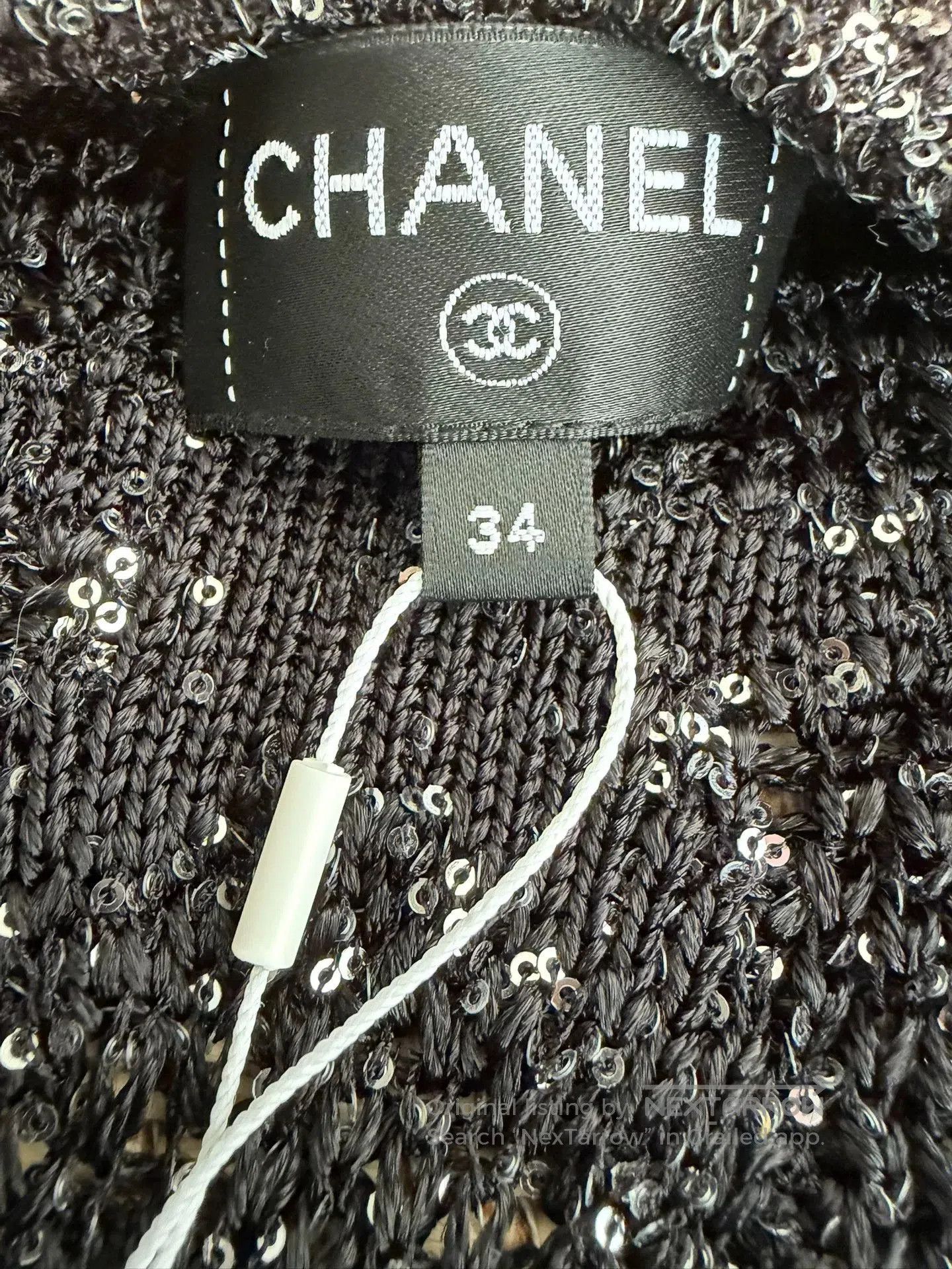 Chanel Chanel 24C Sequin Star Knit Cardigan. Size US XS / EU 42 / 0 - 3 Thumbnail