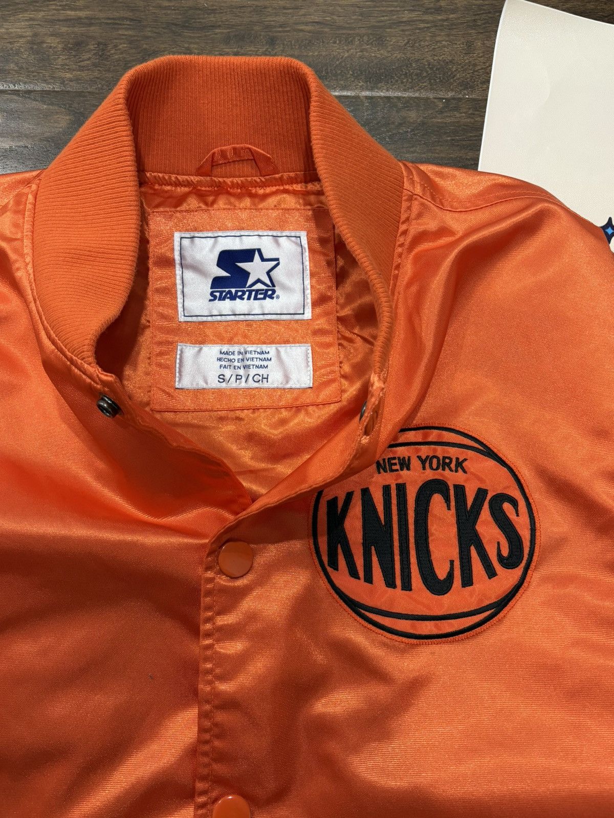 Starter STARTER NEW YORK KNICKS BOMBER JACKET Size US S / EU 44-46 / 1 - 3 Thumbnail