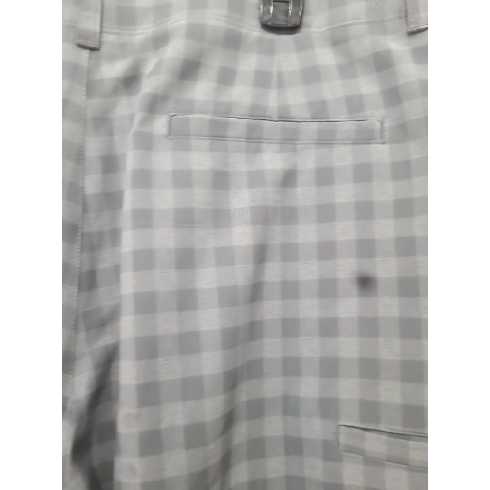 Vintage Jack Nicklaus Men's Plaid Short Pants Green Size 38 Flat Front Light Wt. Stretch Size US 38 / EU 54 - 7 Thumbnail