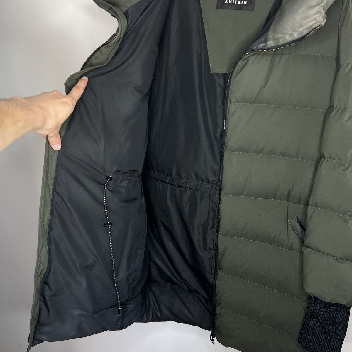 Hysteric Glamour × Le Grande Bleu (L.G.B.) Ahirain Puffer Goose Down Jacket Parka Coat Avant Garde Y2K Size L / US 10 / IT 46 - 6 Thumbnail