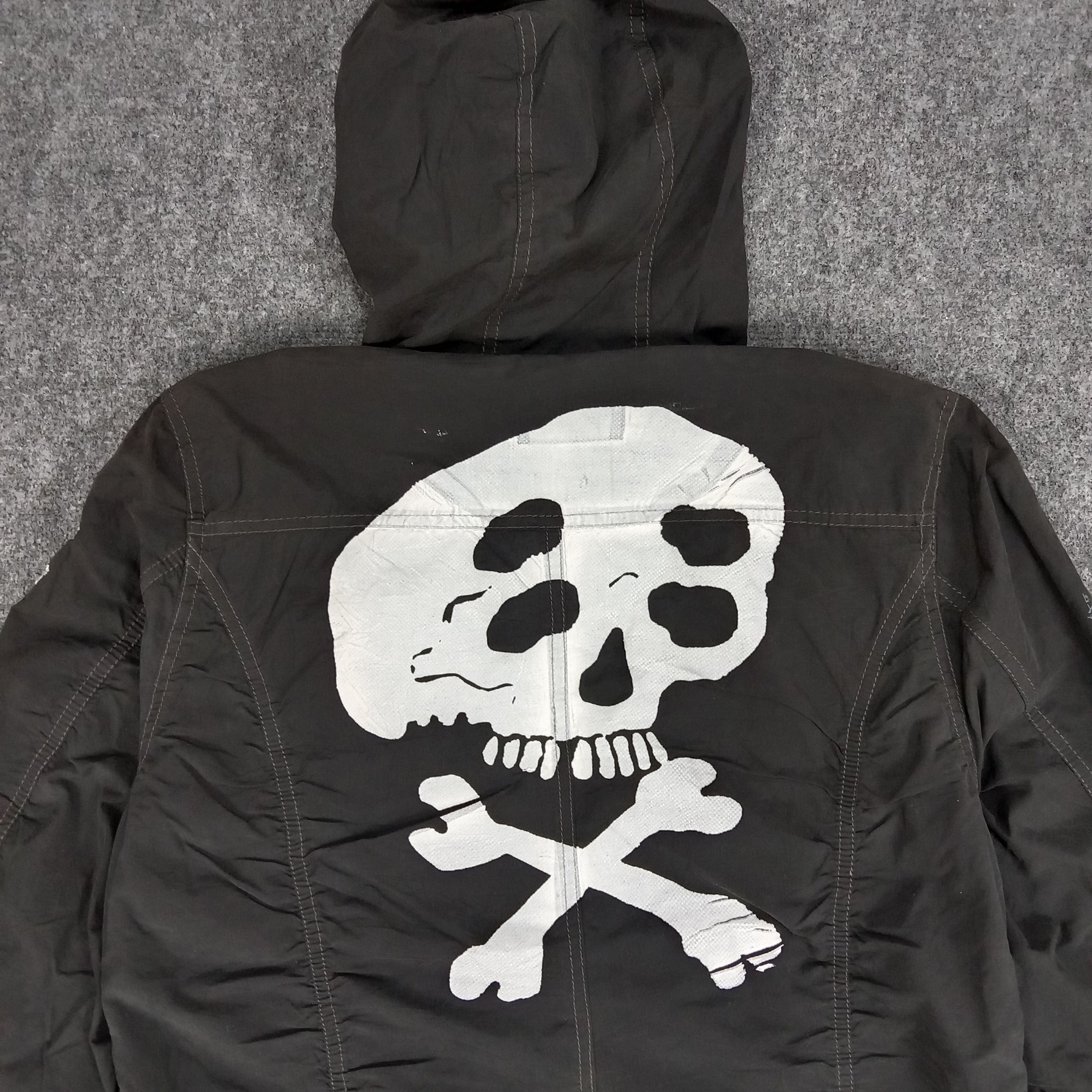Vintage × Von Dutch Von Dutch X Skulls Punk Style Japanese Jacket Size US M / EU 48-50 / 2 - 2 Thumbnail