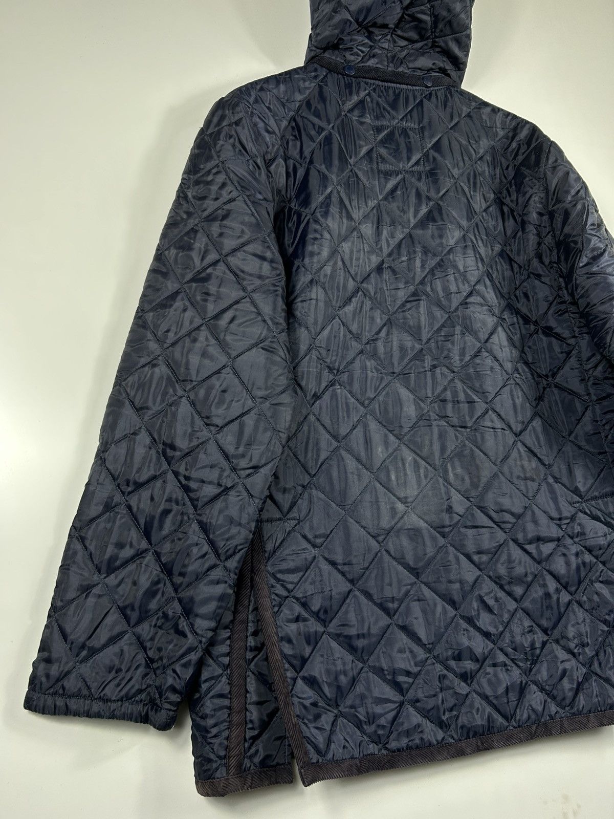 Lavenham × Vintage 🔥Lavenham Hooded Snap Button Quilted Jacket Size US L / EU 52-54 / 3 - 16 Thumbnail