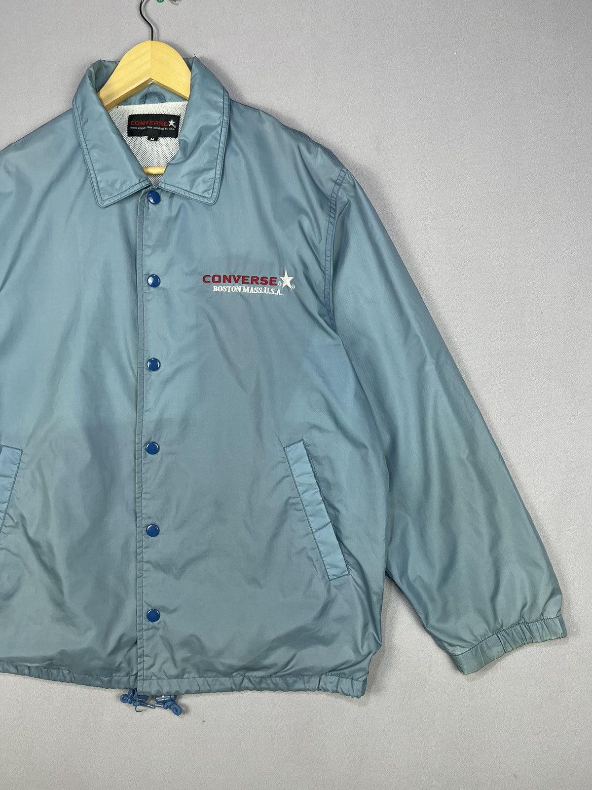 Converse Vintage Converse Lightweight Coach Jackets Size US M / EU 48-50 / 2 - 2 Thumbnail