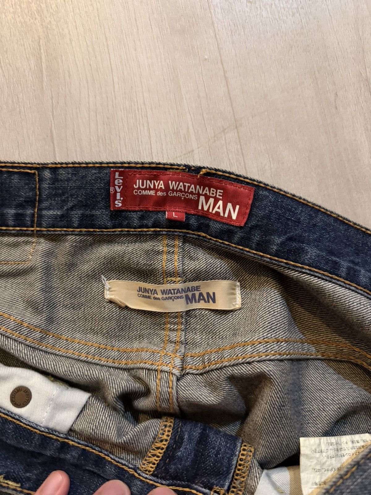 Junya Watanabe × Levi's Junya Poem Jeans Size US 32 / EU 48 - 5 Thumbnail