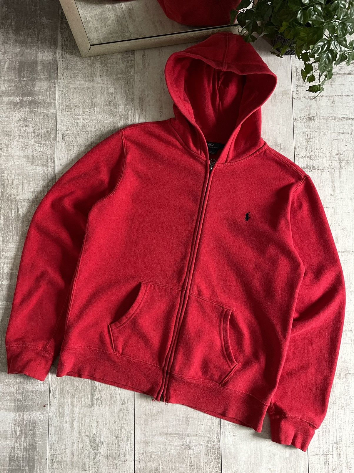 Polo Ralph Lauren × Ralph Lauren × Vintage Polo Ralph Lauren Vintage Y2K Zip Hoodies Pony Rare Size US S / EU 44-46 / 1 - 3 Thumbnail