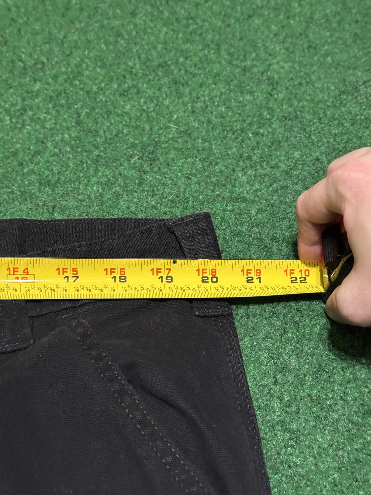 Carhartt Carhartt Black Cargo Baggy Relaxed Fit Mens 40x30 Pants Size US 40 / EU 56 - 5 Thumbnail