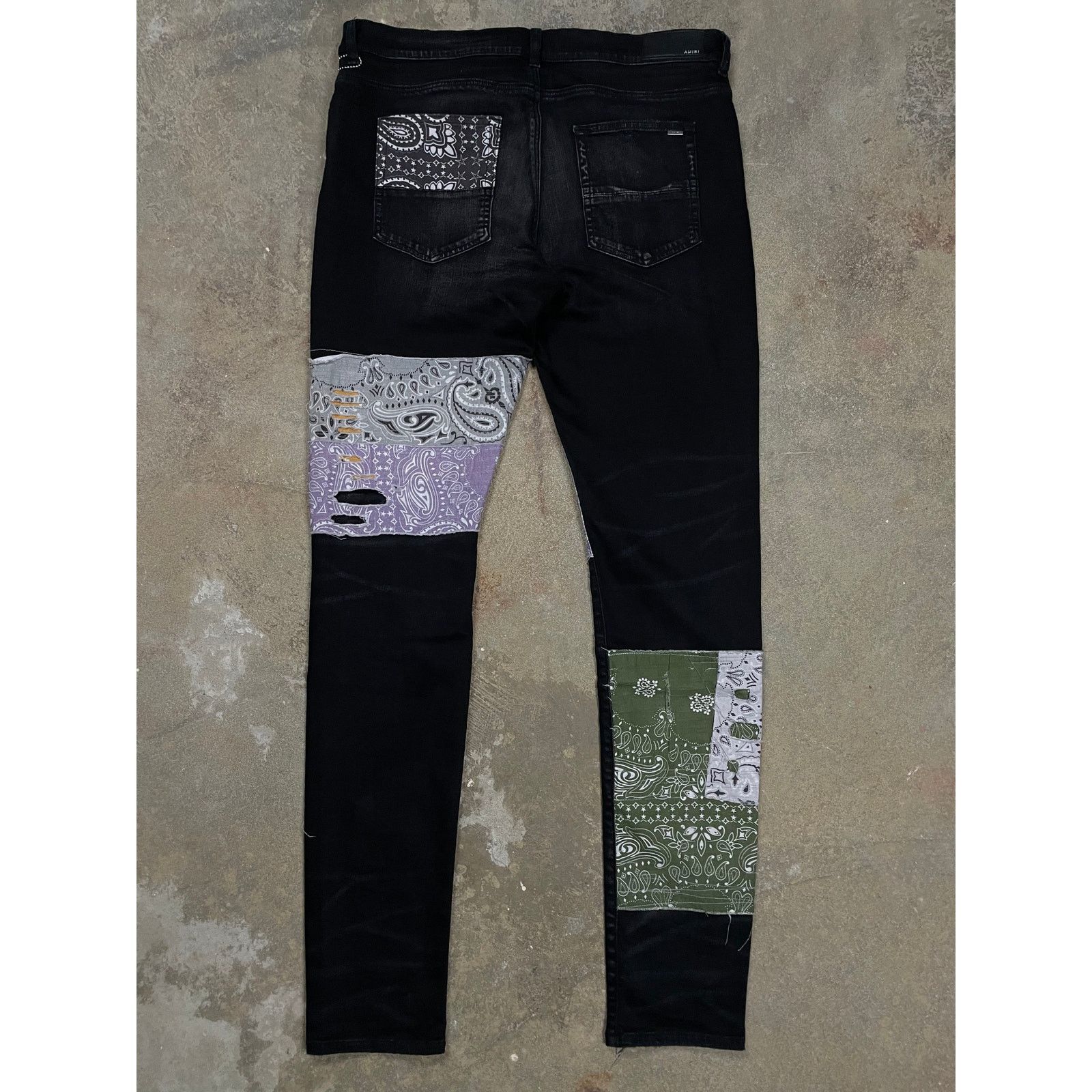 Amiri Amiri Patchwork Halloween 38 Used Size US 38 / EU 54 - 2 Thumbnail