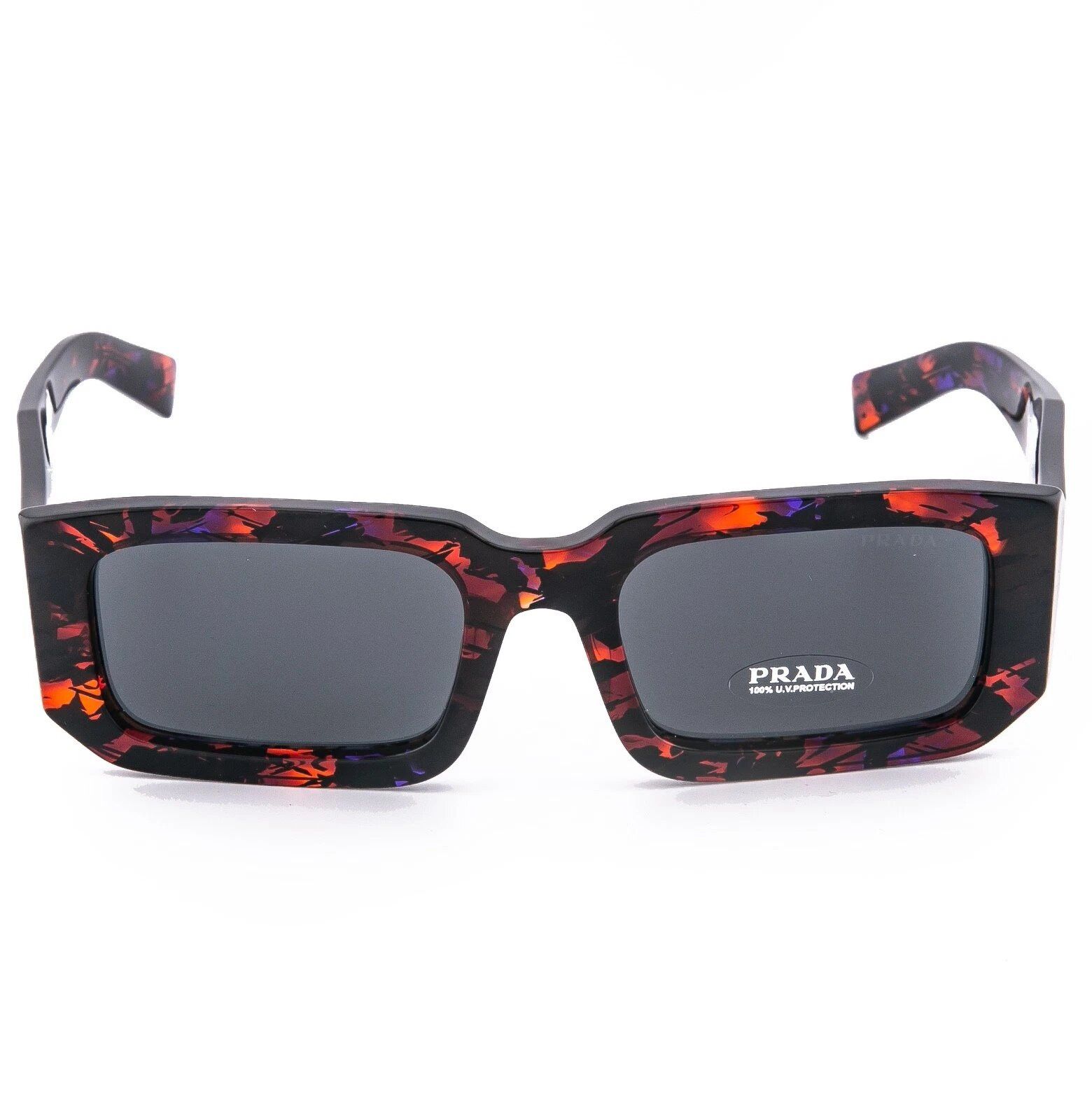 Prada PRADA 06Y SYMBOLE Purple Red Floral PR06YS Sunglasses 06YS Size ONE SIZE - 5 Thumbnail