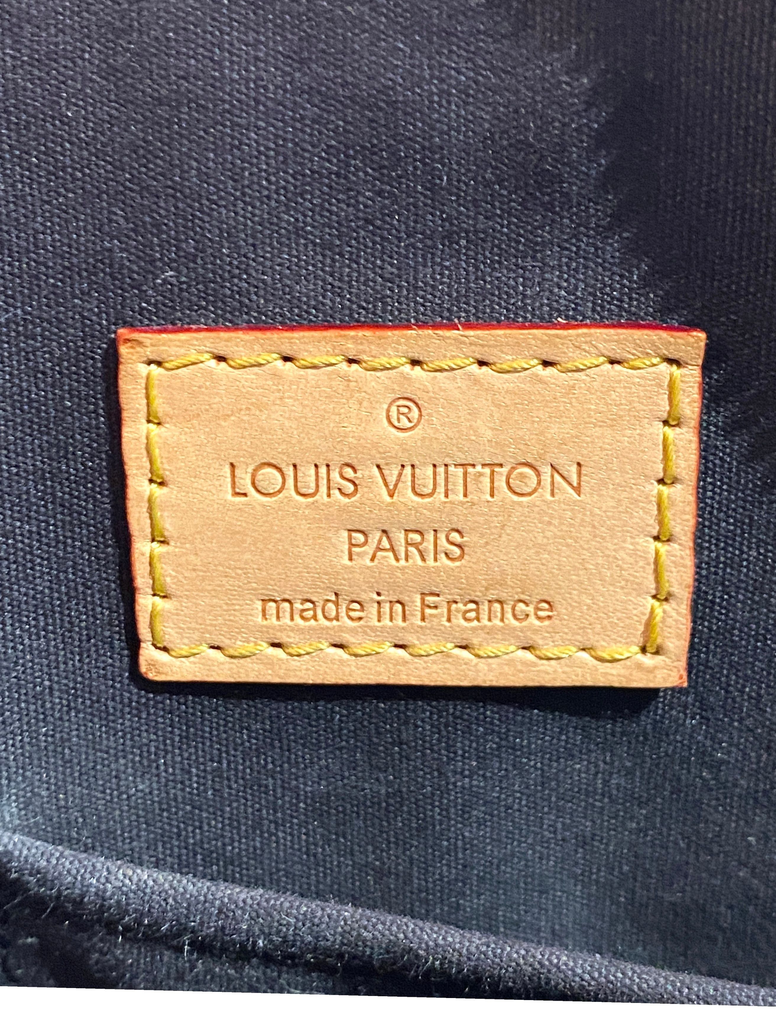 Louis Vuitton Louis Vuitton LV Alma Monogram Logo Black Leather Handbag Size ONE SIZE - 16 Thumbnail