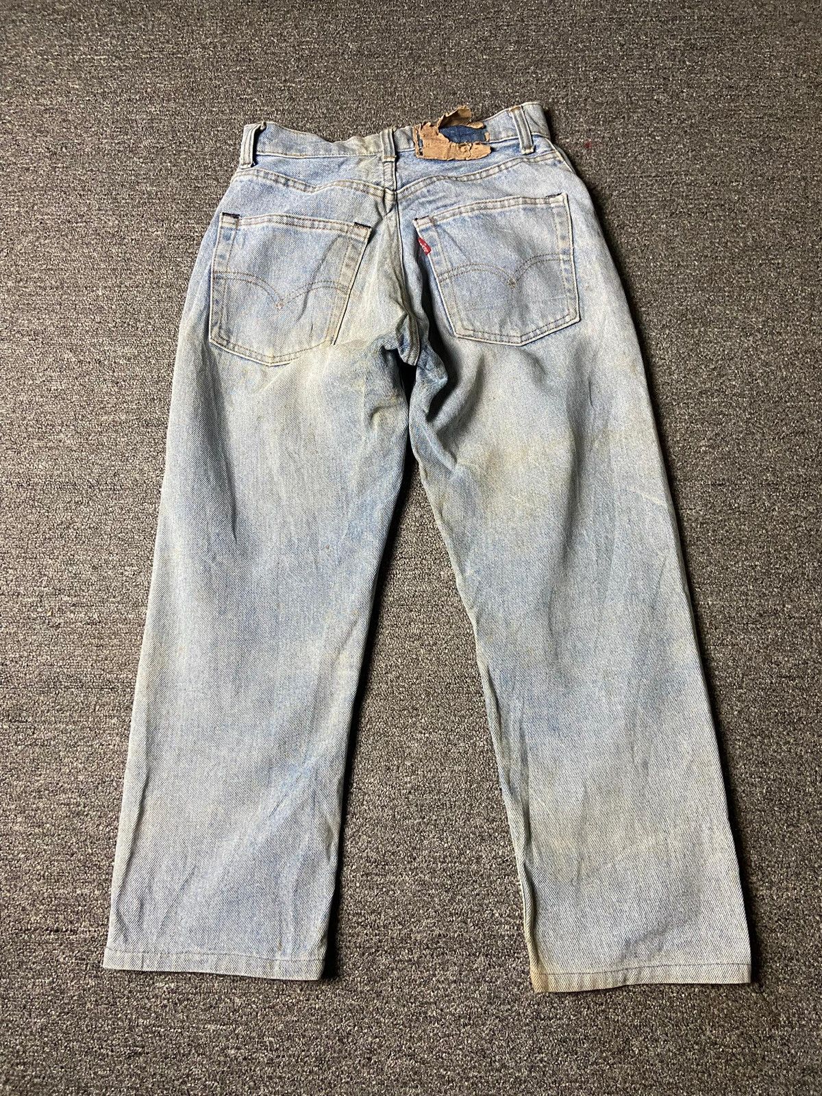 Levi's Levis Strauss Co. Light Washed Denim Jeans (165) Size US 26 / EU 42 - 4 Thumbnail