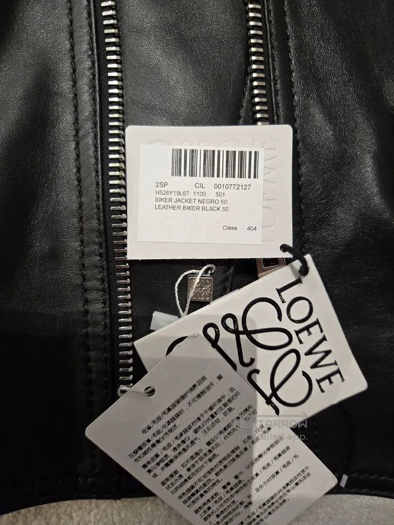 Other Loewe Collar motorbike sheepskin jacket leather jacket Size US M / EU 48-50 / 2 - 3 Thumbnail