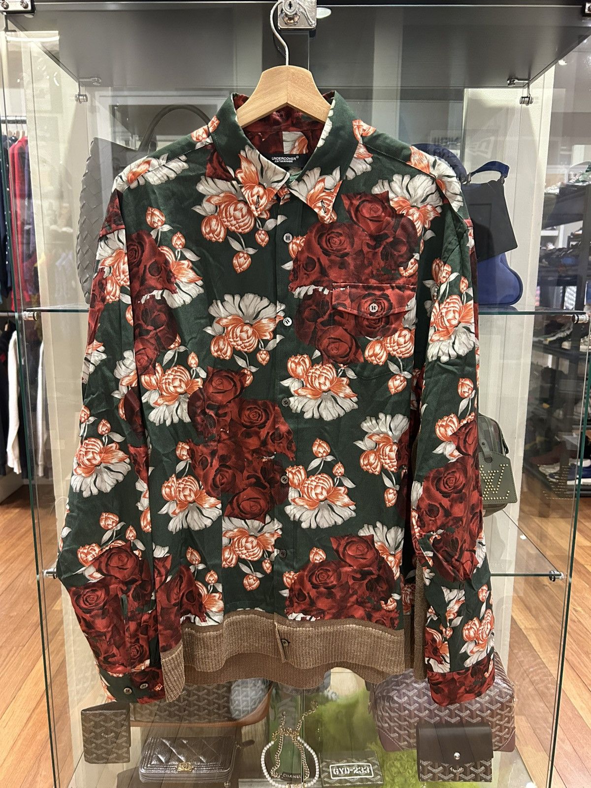 Undercover Undercover Button Uo Floral Hybrid Shirt Size US L / EU 52-54 / 3 - 1 Thumbnail