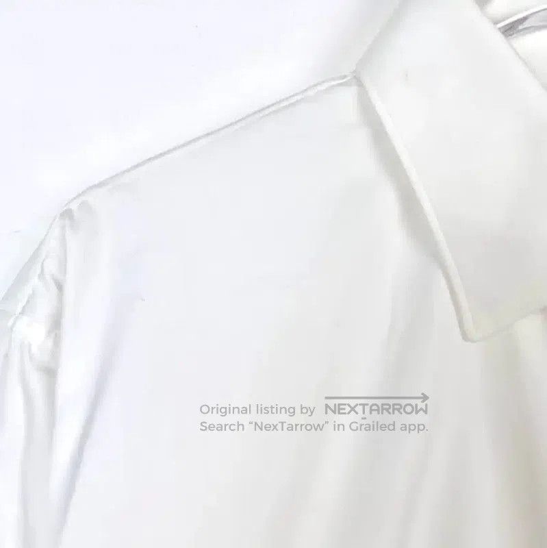 Burberry Burberry White Cotton Long Sleeve Shirt. Size S / US 4 / IT 40 - 3 Thumbnail