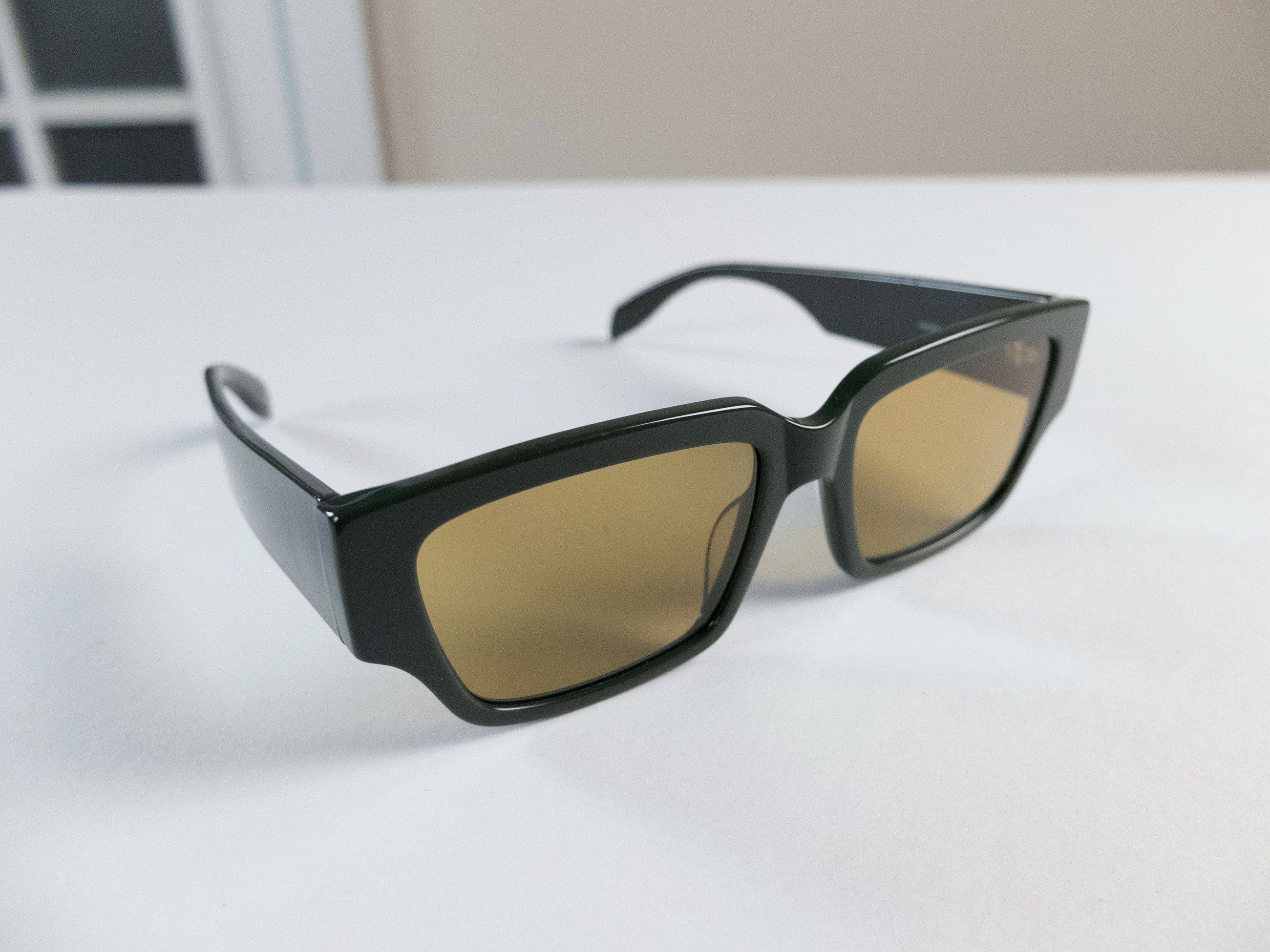Alexander McQueen ALEXANDER MCQUEEN green square frame acetate sunglasses q Size ONE SIZE - 3 Thumbnail