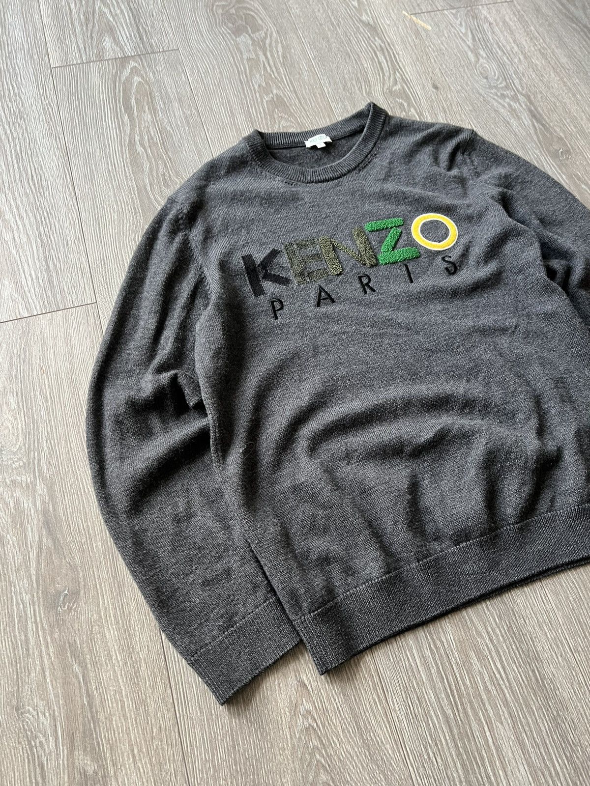 Kenzo × Vintage Kenzo Paris Sweater Size US L / EU 52-54 / 3 - 4 Thumbnail
