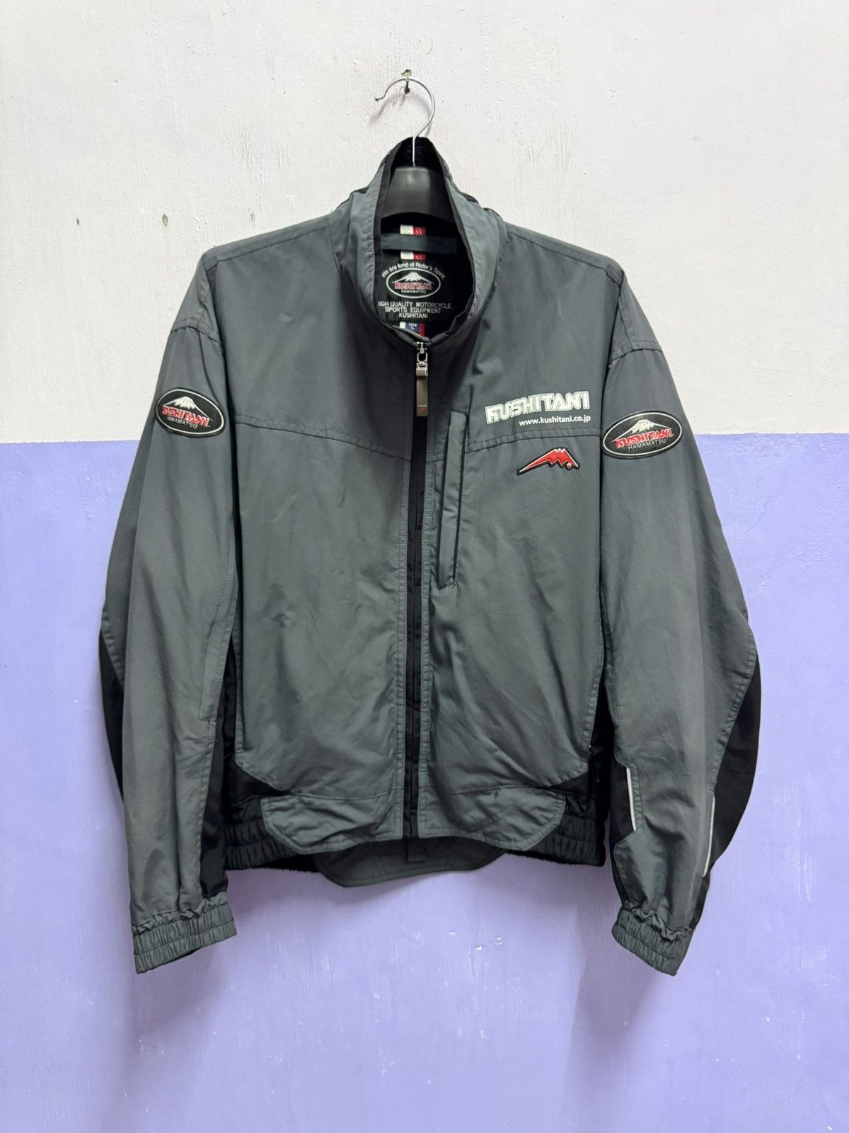 Japanese Brand Kushitani Rider Jacket with Padded Size US L / EU 52-54 / 3 - 2 Thumbnail