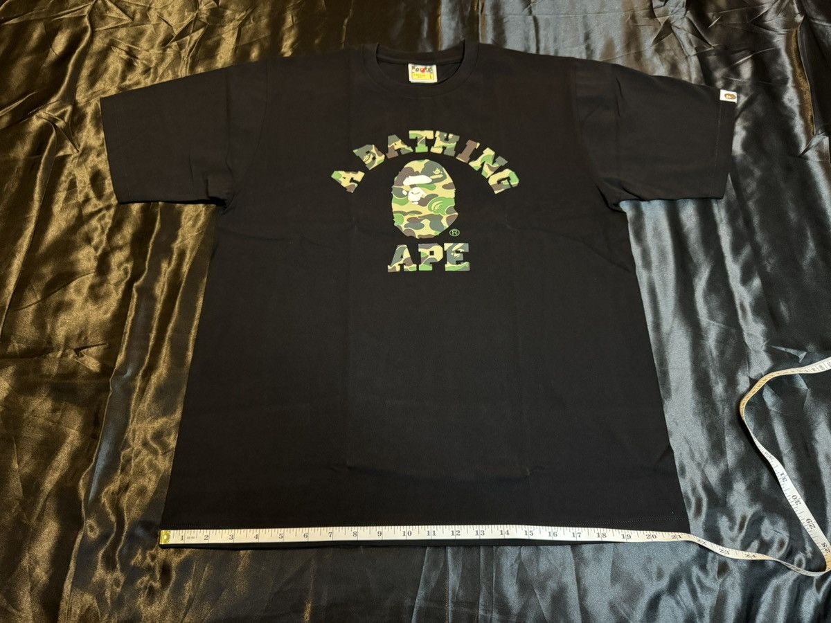 Bape 1st Camo College Tee Size Large