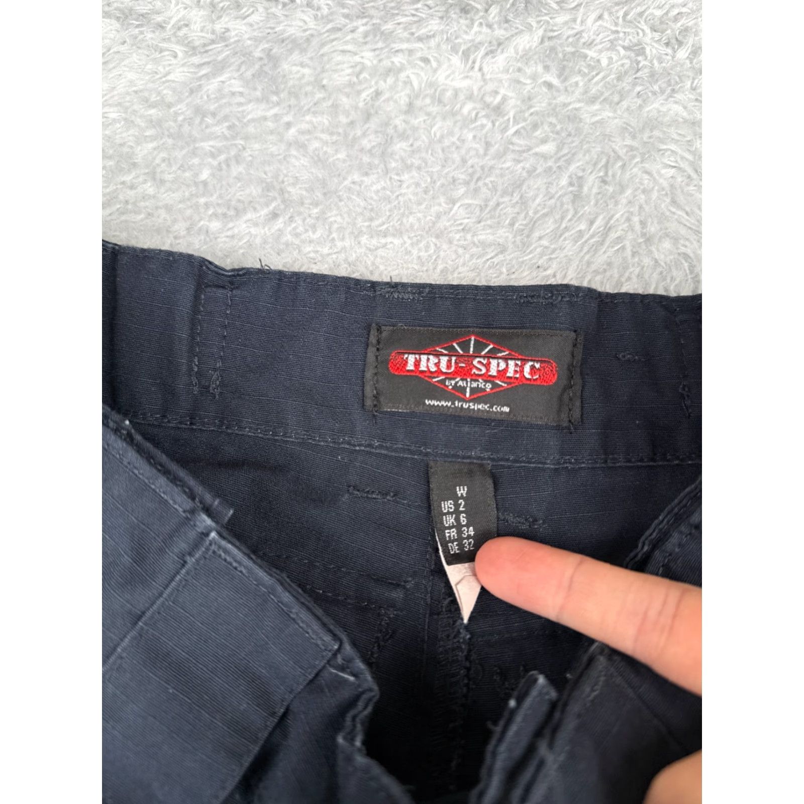 Vintage TRU-SPEC Pants Women 4 Blue Cargo Rip-Stop Poly Blend 27L Pant Size 27" / US 4 / IT 40 - 6 Thumbnail