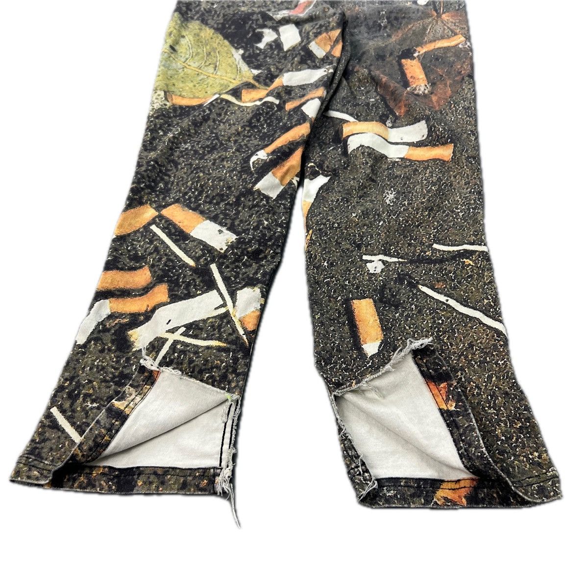 Pleasures Pleasures NOW Cigarette Camo Flared Pants Size US 34 / EU 50 - 6 Thumbnail