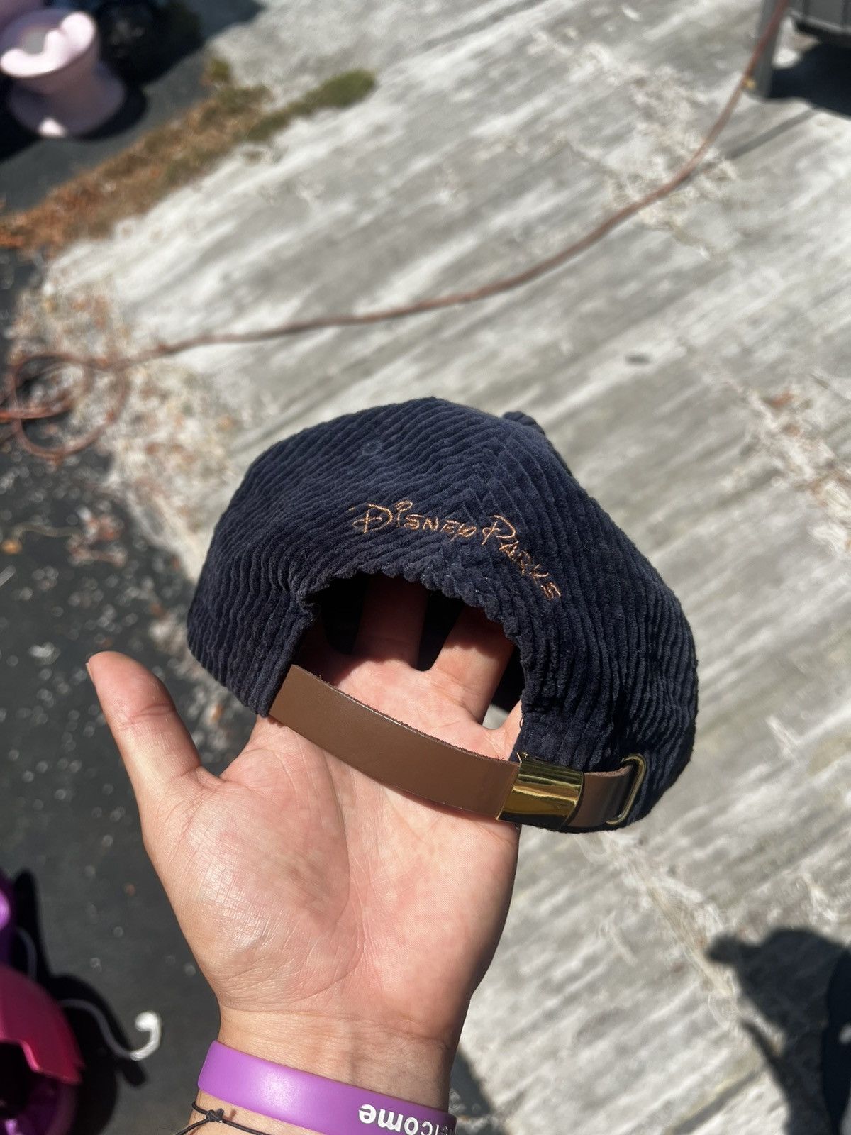 Disney Blue Mickey Corduroy Cap Size ONE SIZE - 4 Thumbnail
