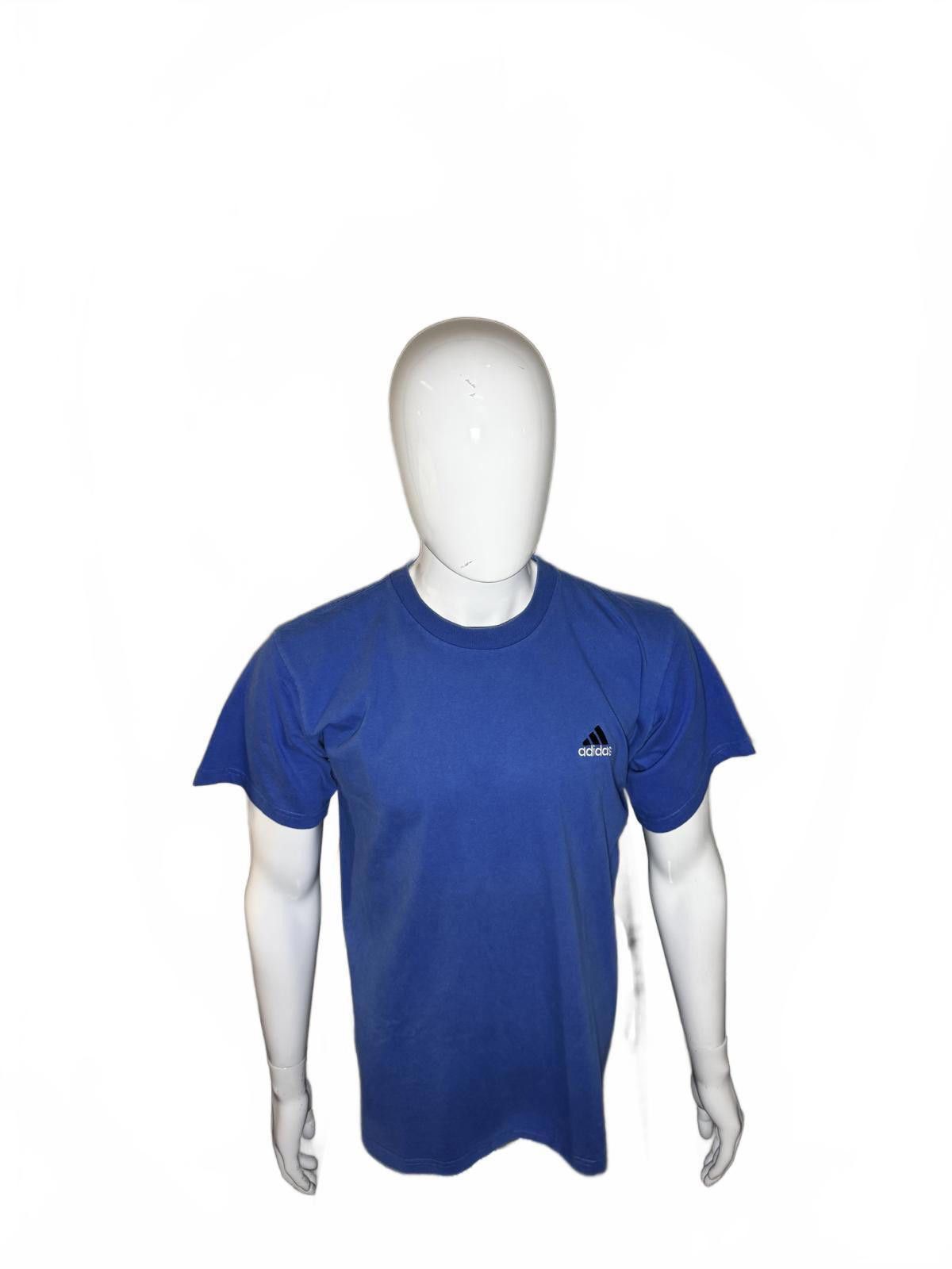 Adidas Adidas Classic Blue T-Shirt Size US M / EU 48-50 / 2 - 2 Thumbnail
