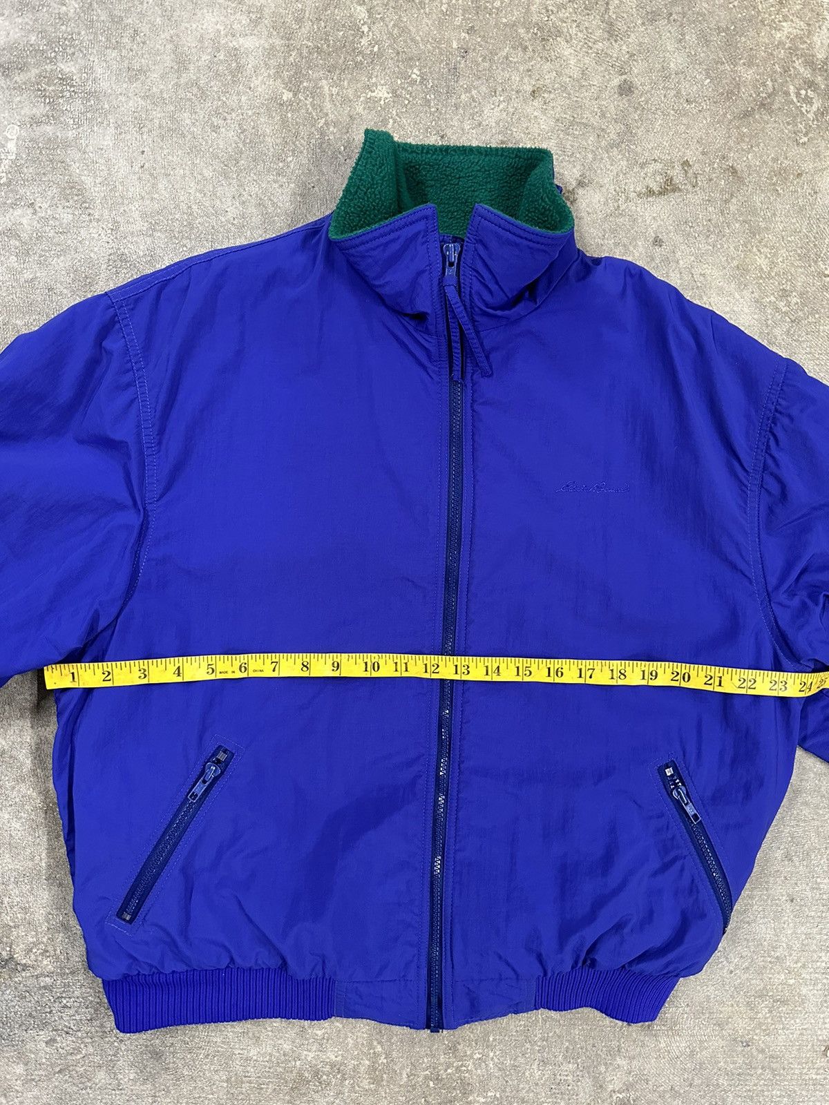 Eddie Bauer Vintage 90s Eddie Bauer Fleece Lined Bomber Jacket Size XL / US 12-14 / IT 48-50 - 7 Thumbnail