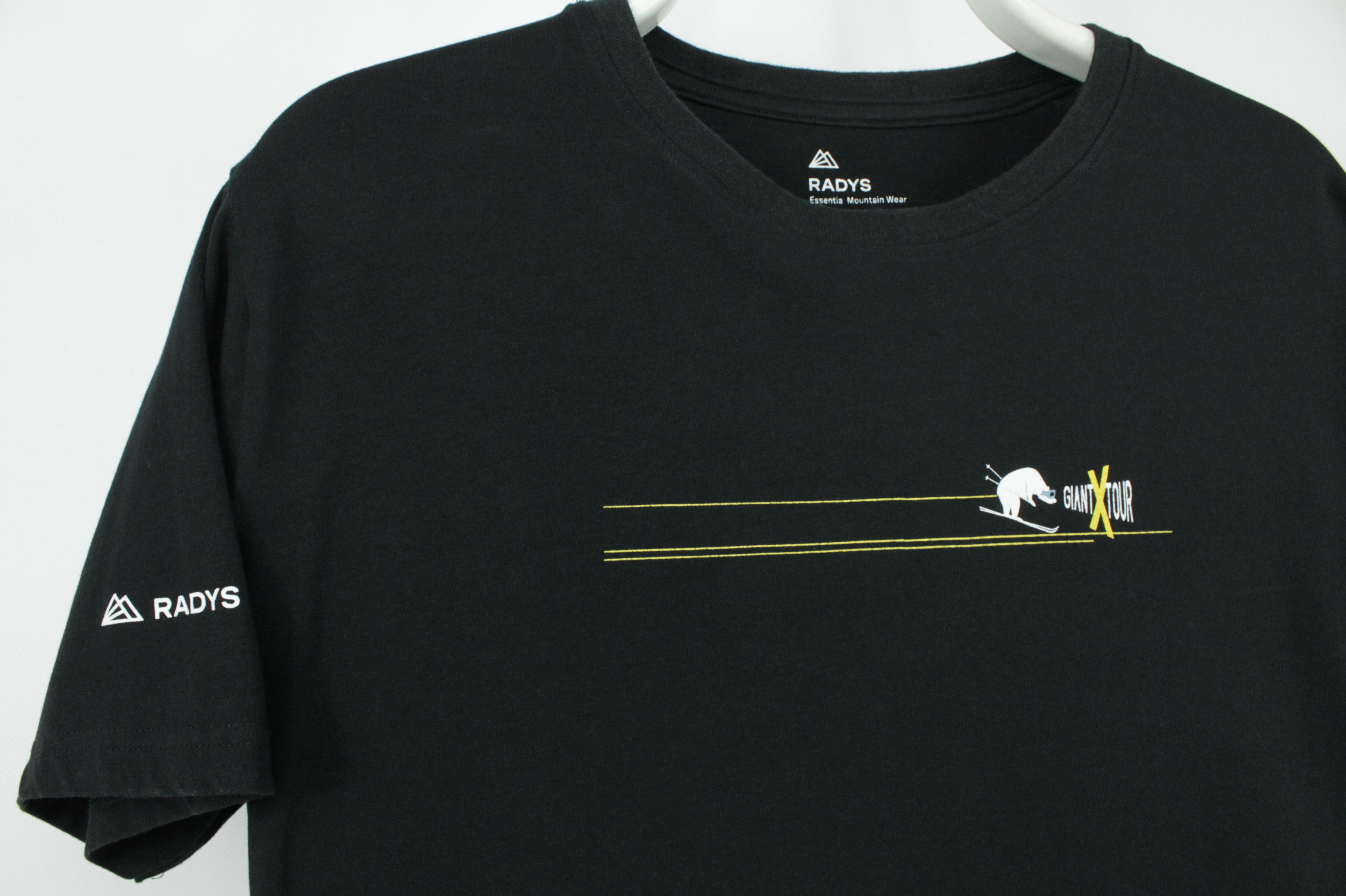 Other Radys Giant X Tour Slim Fit Black Stretch T-Shirt Size US XL / EU 56 / 4 - 4 Thumbnail