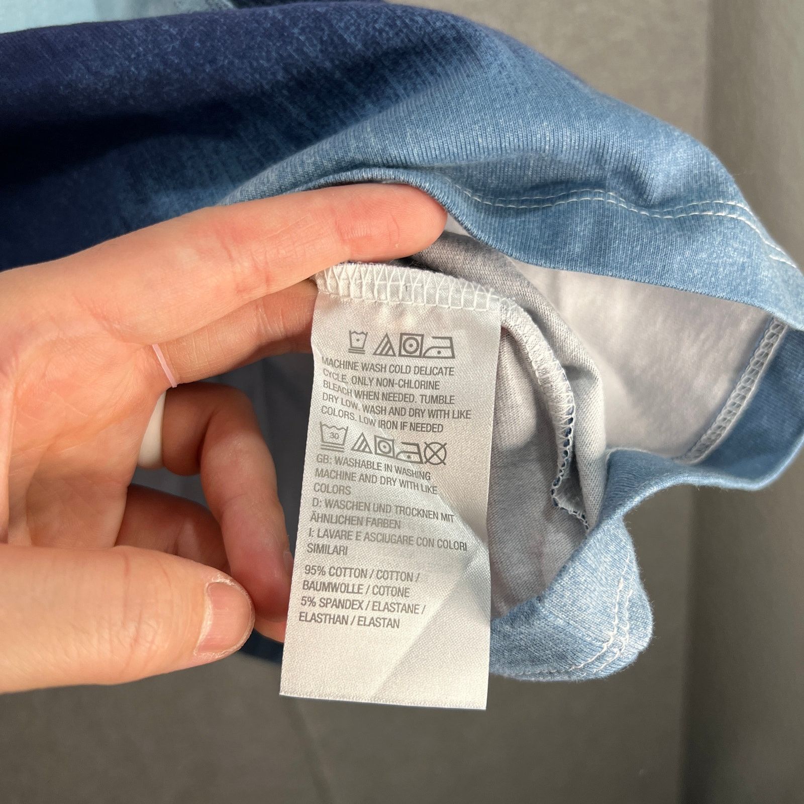 Other Denim & Co. Pack of 2 Perfect Jersey Americana Tops Ameri Size XXL / US 16-18 / IT 52-54 - 8 Thumbnail