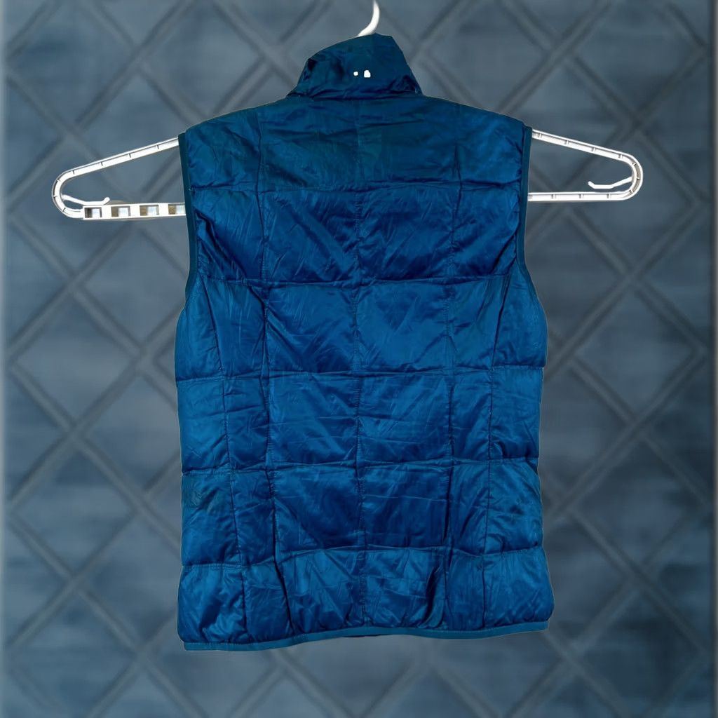 Eddie Bauer Eddie Bauer Puffer Vest Womens S Blue Mountain Film in Telluride Hiking Full Zip Vest Size S / US 4 / IT 40 - 1 Thumbnail