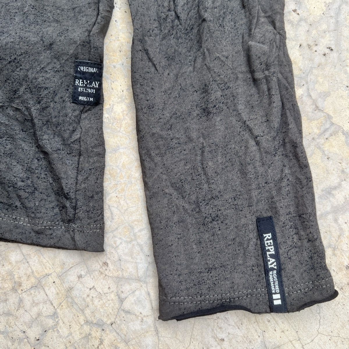 Replay REPLAY DISTRESS LONG SLEEVES TEE Size US M / EU 48-50 / 2 - 10 Thumbnail