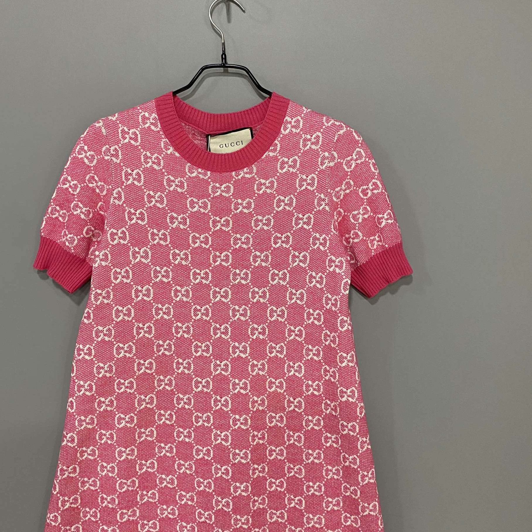 Gucci Gucci Pink T-Shirt M Women Size M / US 6-8 / IT 42-44 - 1 Thumbnail