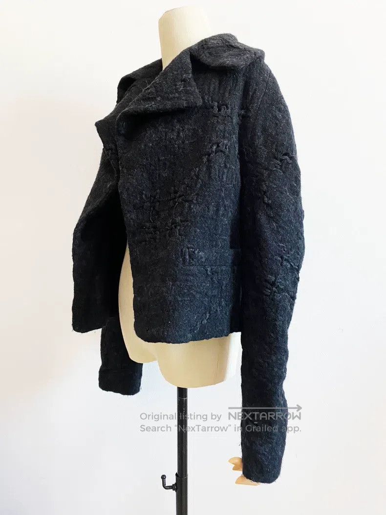 Yohji Yamamoto YOHJI YAMAMOTO size F Black coat Size S / US 4 / IT 40 - 5 Thumbnail